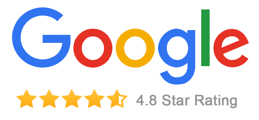 Google 4dot8 star rating