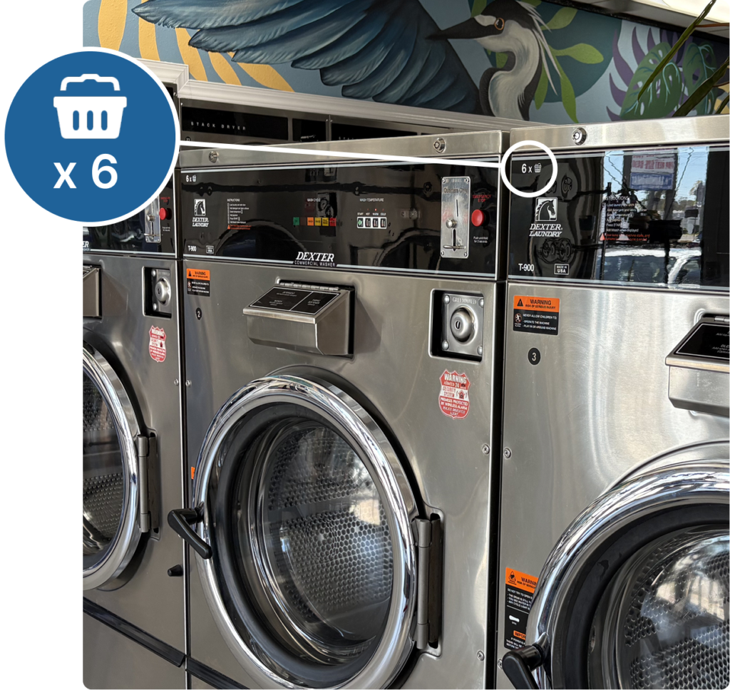 Handle up to six loads